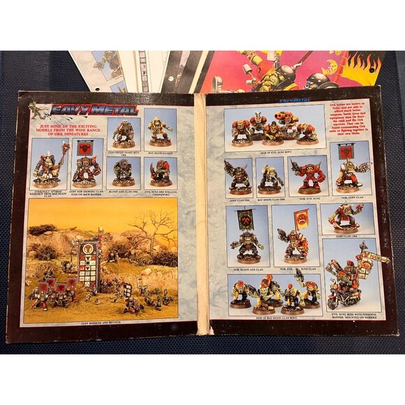 WAAARGH THE ORKS! Original 1990 Edition (not reprint) Games Workshop, 98 pages - Picture 7 of 16